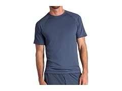 Gaiam Men (S) Supine Crewneck Top Cool Grey