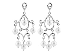 Chandelier Pearl Earrings