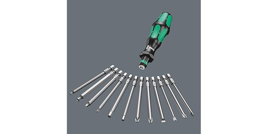 Wera 05347903001 Stainless Screwdriver Set – 12 Piece (3334/12)
