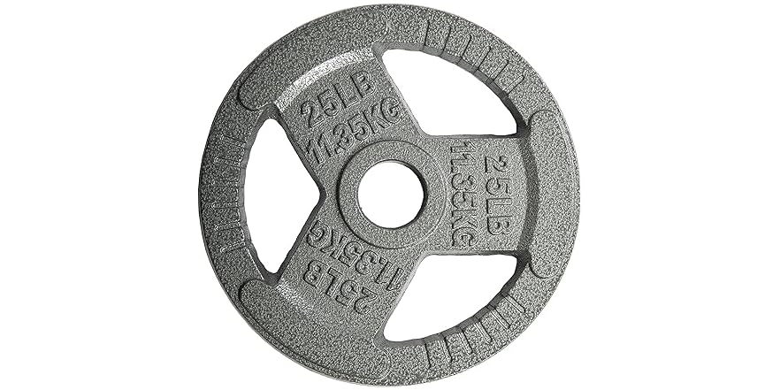 Set Pesi Olimpici Fitvids - Ghisa 5,1 Cm Foro, Da 1,1 Kg, Per Bilancieri E Manubri