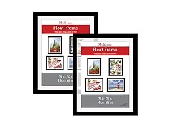 MCS 20x26 Inch Float Poster Frame (2pk), Black