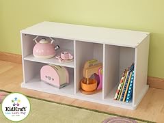 Storage Unit with Shelves - White