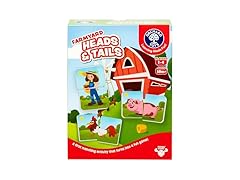 ORCHARD TOYS, Farmyard Heads & Tails Game