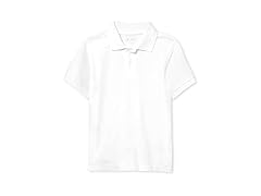 TCP Boys (XL/14H) White Pique Polo