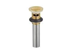 Kingston Brass Complement Bathroom Sink Drain, Brushed Brass