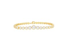 Graduated Round Cut  Tennis Bracelet