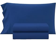 Heritage Kids 3-Piece Twin Sheet Set Navy