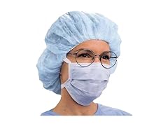 Halyard Pleated Fog-Free Face Masks, Pleated 50
