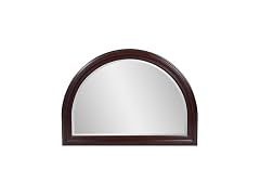 Howard Elliott Collection George Mirror, Warm Brown Lacquer Finish