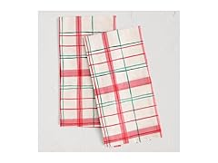 Minted Plaid Tea Towel Set of 2