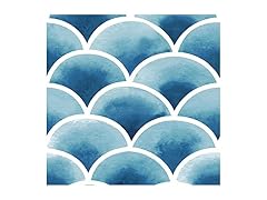 Safiyya Wavy Peel and Stick Wallpaper