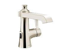 Moen Flara P Nickel Motionsense Wave Bathroom Sink Faucet