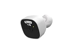 Chamberlain myQ Outdoor Battery Camera | 2K Camera, Color Night Vision, Spotlight, Motion Alerts, Live View with Two-Way Talk, Wireless, Weather-Resistant, Outdoor, White (Open Box)