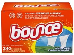 Bounce Dryer Sheets, Outdoor Fresh, 240 