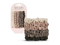Kitsch Ultra-Petite Satin Scrunchies
