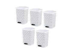 Superio Outdoor Trash Can 3 Gallon 5 Pack