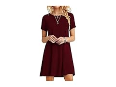 MOLERANI Women's Casual T-Shirt Dress