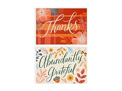 Hallmark Fall Thank You Note Card (50 Weddings