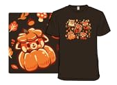 Red Panda Autumn Time