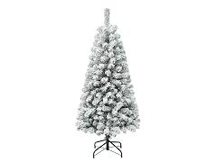 National Tree Company 4.5 ft. Acacia Flocked Tree