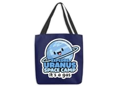 Explore Uranus Large Tote Bag