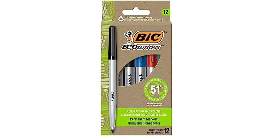 BIC ReVolution Permanent Markers
