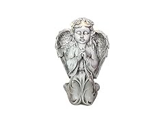 Santa's Workshop 9.7" Solar Praying Angel