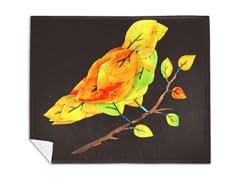 "Autumn Sparrow" Mink Fleece Blanket