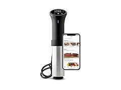 Anova Culinary Sous Vide Precision Cooker 3.0 (WiFi), 1100 Watts, Stainless Steel (Open Box)