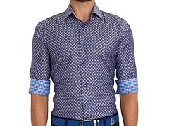 Navy Blue Dress Shirt