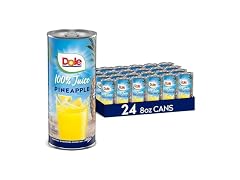 24PK Dole 100% Pineapple Juice, No Added Sugar