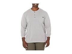 Dickies Men's Henley Grey (M)