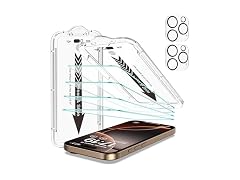 EZ-GLAZ iPhone 16 Screen Protector 4+2 Pack