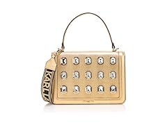 KARL LAGERFELD Paris Crossbody, Metallic Gold