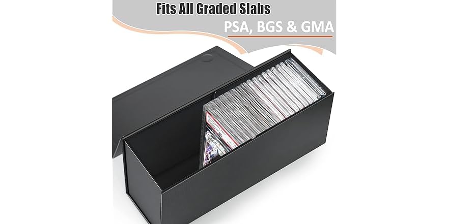 2-Pack PSA Card Storage Boxes – Secure Graded Card Holders - Image 2