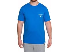 Carhartt Men (S) Logo T-shirt Marine Blue