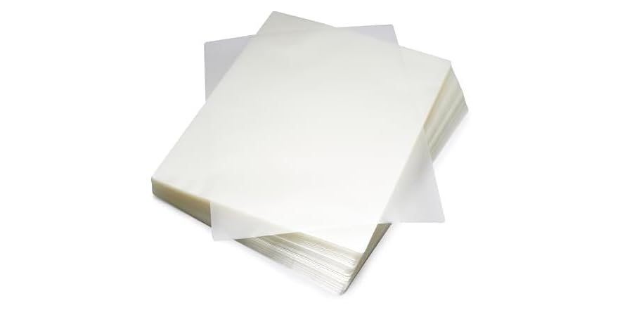 Laminating Sheets, 600 Pack Clear Thermal Laminating Plastic Paper Laminator Sheets 9 X 11 5 Inch 3mil Ideal Office Or School Supplies - View #2