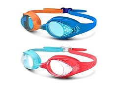 OutdoorMaster Kids Swim Goggles 2 Pack