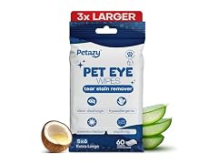 Petazy Pet Eye Wipes Tear Stain Remover
