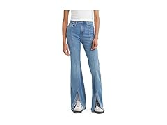 Levi's Womens (28) 726 High Rise Flare Split Hem