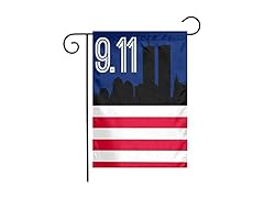  9/11 Garden Flag 12x18 Double Sided