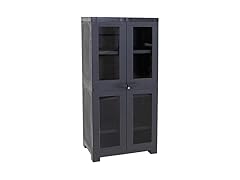 Sunnydaze Decor Window Front Cabinet