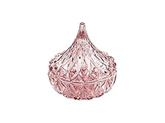 Glass Hershey Kiss Candy Dish