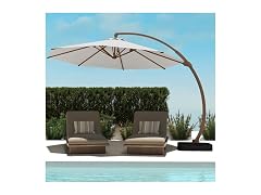 BRIOPAWS 11FT-Cantilever-Patio-Umbrella-with-Base-Included