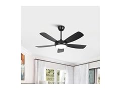 Parrot Uncle F5004BK 42" Modern Black Ceiling Fan