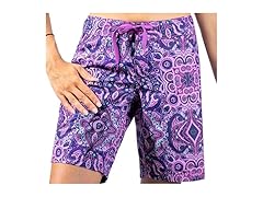 Kanu Surf Women's (2X) Purple Board Shorts