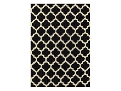 Black Geo rug (4 Sizes)