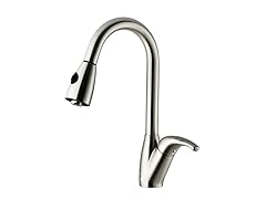 VIGO Romano Stainless Steel Pull-Down Spray Kitchen Faucet