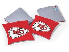 CHIEFS Bean Bags 4pk