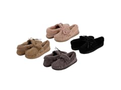 Floopi Women's Microsuede Moccasin Slipper